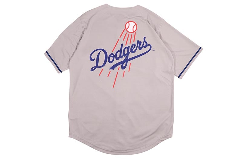 FANATICS LOS ANGELES DODGERS BASEBALL SHIRT (ML2122SS0001:GREY)