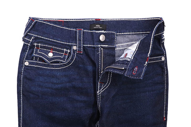 TRUE RELIGION RICKY BIG T FLAP SHORT (700245:DARK MIGRATION WASH)