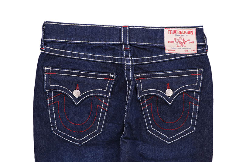 TRUE RELIGION RICKY BIG T FLAP SHORT (700245:DARK MIGRATION WASH)