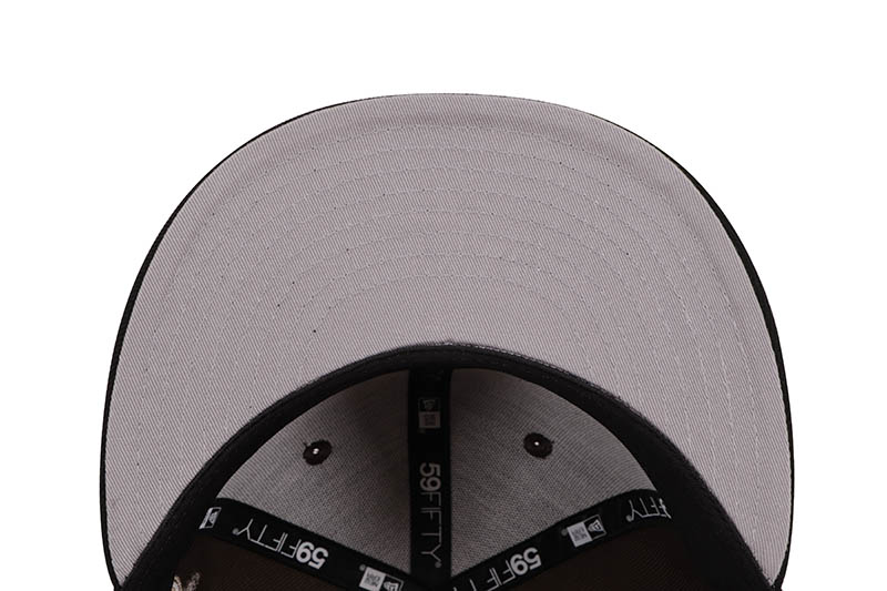 NEW ERA SAN DIEGO PADRES 59FIFTY FITTED CAP (40TH ANNIVERSARY SIDE PATCH/GREY UNDER VISOR/WALNUT BLACK) 70853571