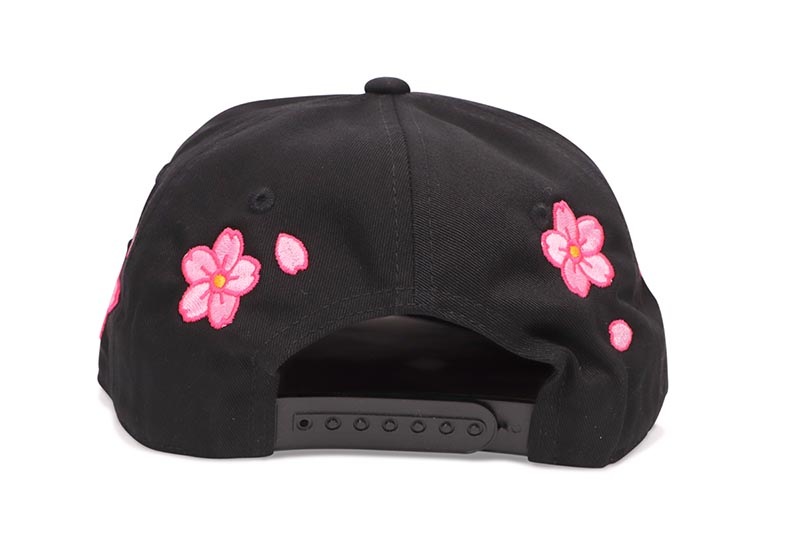 oMA STUDIOS LA CHERRY BLOSSOM HAT (BLACK) | Brand,M-R,oMA STUDIOS