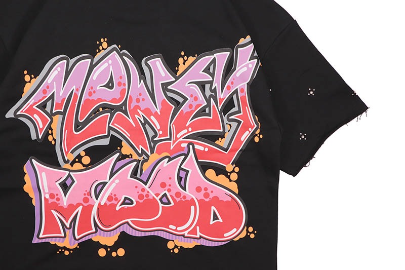 BKYS MONEY MOOD FRENCH TERRY CROPPED TEE (T1512:BLACK)