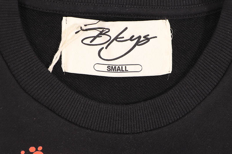 BKYS MONEY MOOD FRENCH TERRY CROPPED TEE (T1512:BLACK)