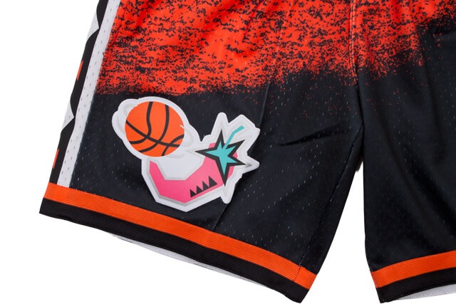 MITCHELL & NESS SWINGMAN MESH SHORTS(ALL-STAR EAST/1996/BLACK)