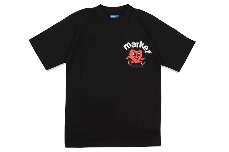 MARKET FRAGILE T-SHIRT (BLACK) 399001806 | SALE1 | GROWAROUND
