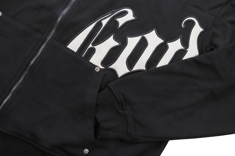 GOD SPEED ブラックスウェット L GODSPEED NEW YORK L.A.G Hoodie (Black wash)