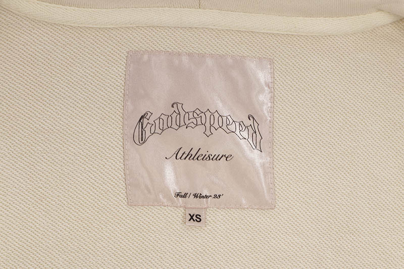 GODSPEED CHROME LIBERTY ZIP HOODIE (BONE)