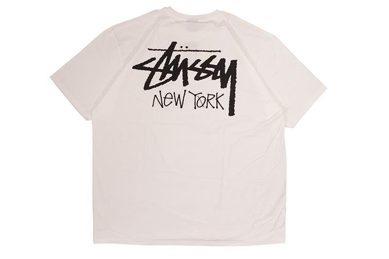 STUSSY STOCK NEW YORK T-SHIRTS (WHITE) | Brand,S-Z,STUSSY