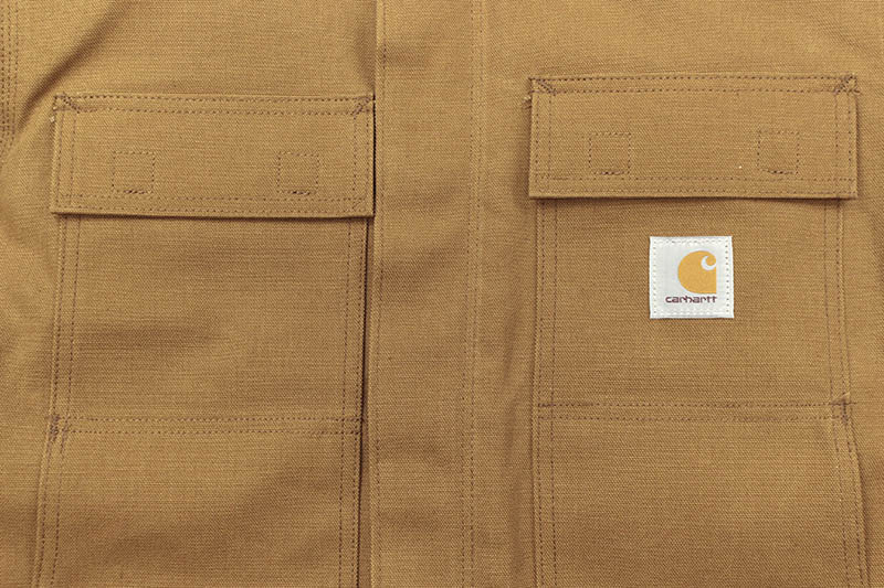 Carhartt DUCK TRADITIONAL ARCTIC QUILT-LINED COAT (C003:Carhartt BROWN)