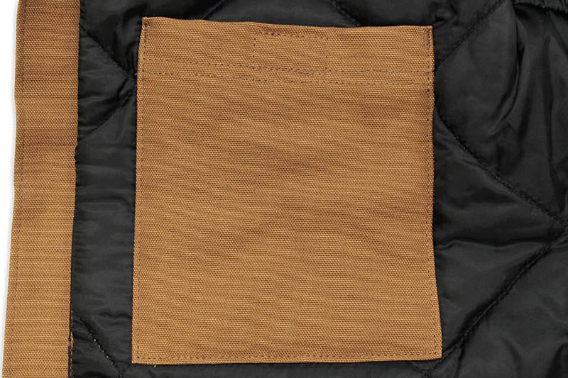 Carhartt DUCK TRADITIONAL ARCTIC QUILT-LINED COAT (C003:Carhartt BROWN)