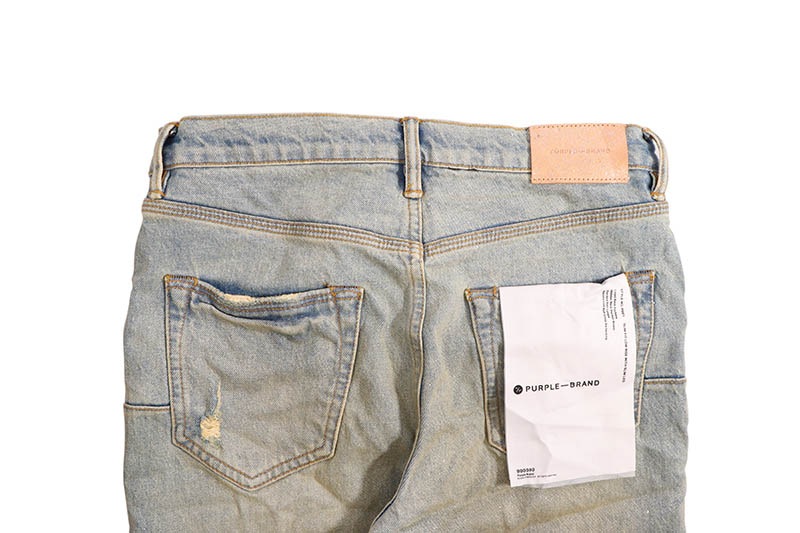 PURPLE BRAND LOW RISE SKINNY JEAN (P001-GDLI423:GLITTER DIRTY LIGHT INDIGO)