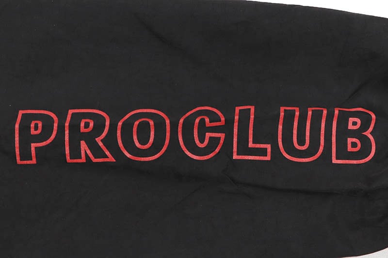 PRO CLUB FULL COURT WINDBREAKER JACKET (BLACK/RED) 03PC0303 15PC0307