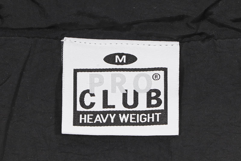 PRO CLUB FULL COURT WINDBREAKER JACKET (BLACK/RED) 03PC0303 15PC0307