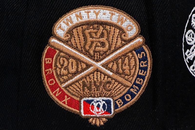TWNTY TWO BRONX bombers Wロゴ ブロンクス NATIVE TWNTY TWO BRONX NATIVE SNAPBACK CAP (BLACK) | Brand,S-Z,TWNTY TWO