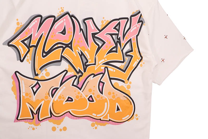 BKYS MONEY MOOD FRENCH TERRY CROPPED TEE (T1512:WHITE)
