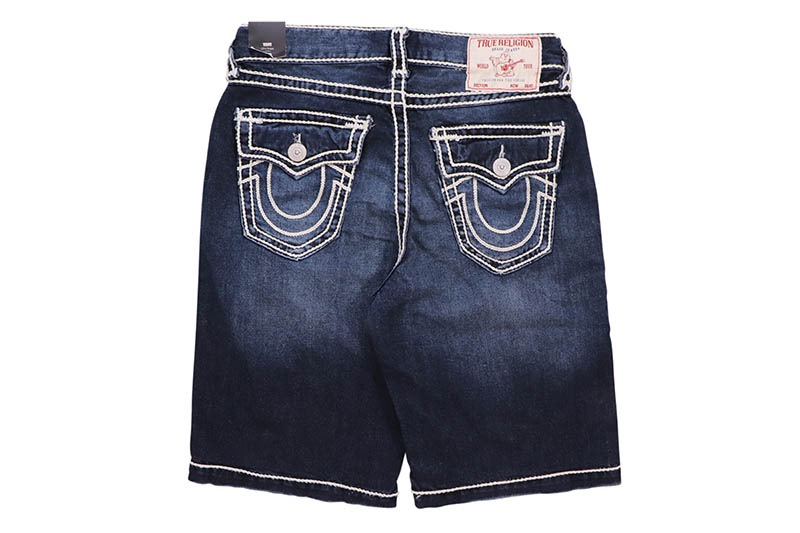 TRUE RELIGION VINNY ROPE STITCH ULTRA BAGGY SHORT (109702