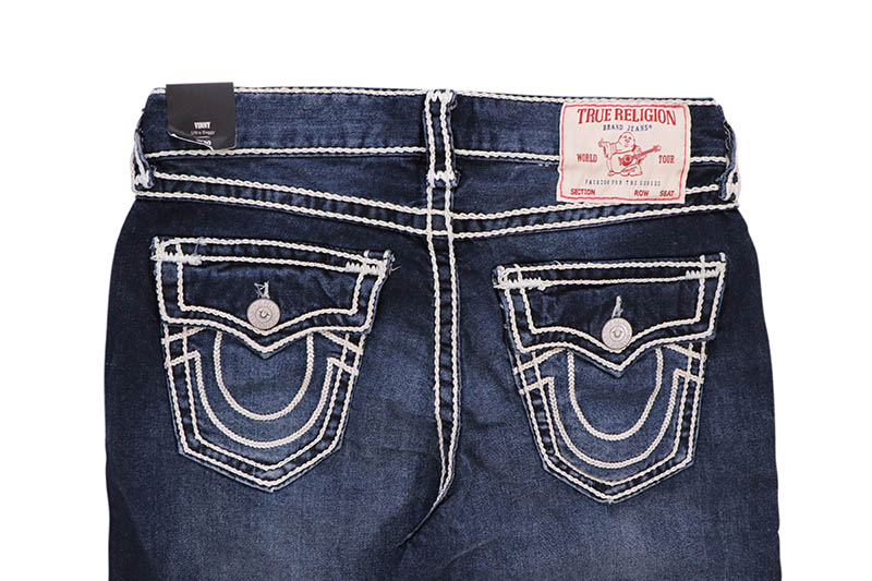 TRUE RELIGION VINNY ROPE STITCH ULTRA BAGGY SHORT (109702