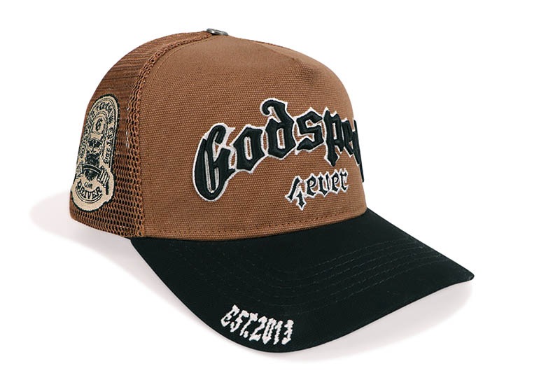 GODSPEED GS FOREVER TRUCKER HAT (BROWN)
