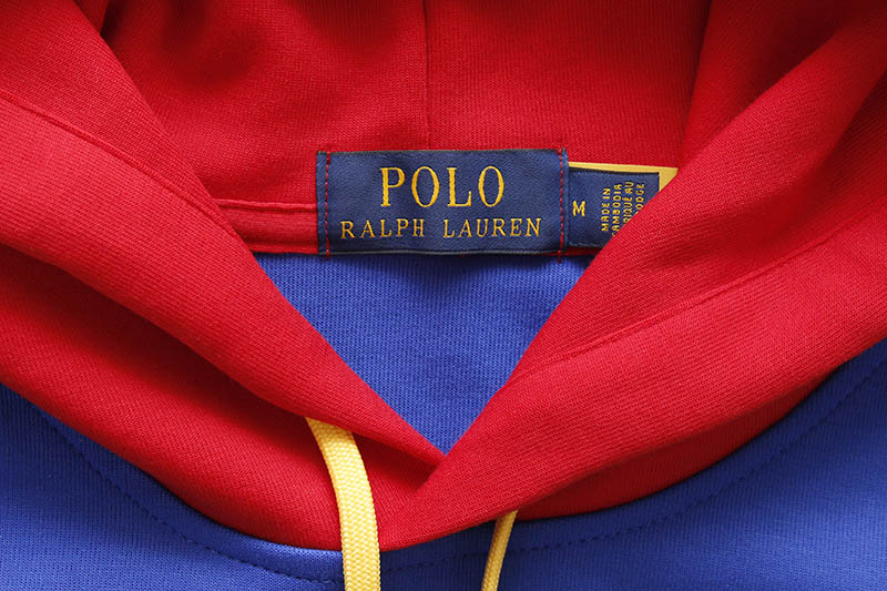 POLO RALPH LAUREN DOUBLE-KNIT TECH HOODIE (710792890001:PACIFIC ROYAL MULTI)