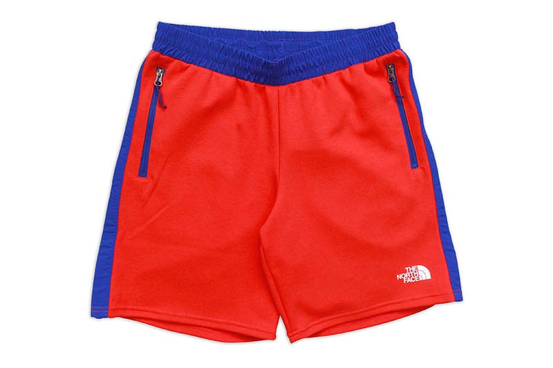 THE NORTH FACE TECH SHORT (HORIZON RED/TNF BLUE)