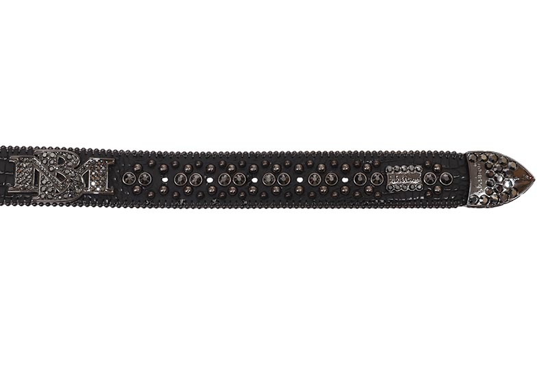 Pelle Pelle X B.B. SIMON LIMITED EDITION MARC BUCHANAN BELT (8903-J59-HEMATITE-BF)