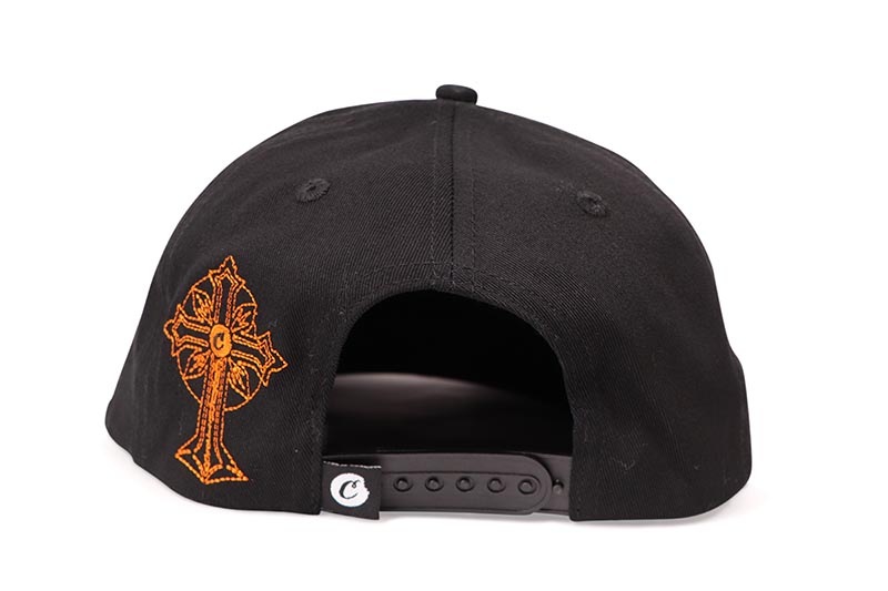 COOKIES WORLD ON FIRE 5 PANEL SNAPBACK HAT (BLACK) CM253XSH07