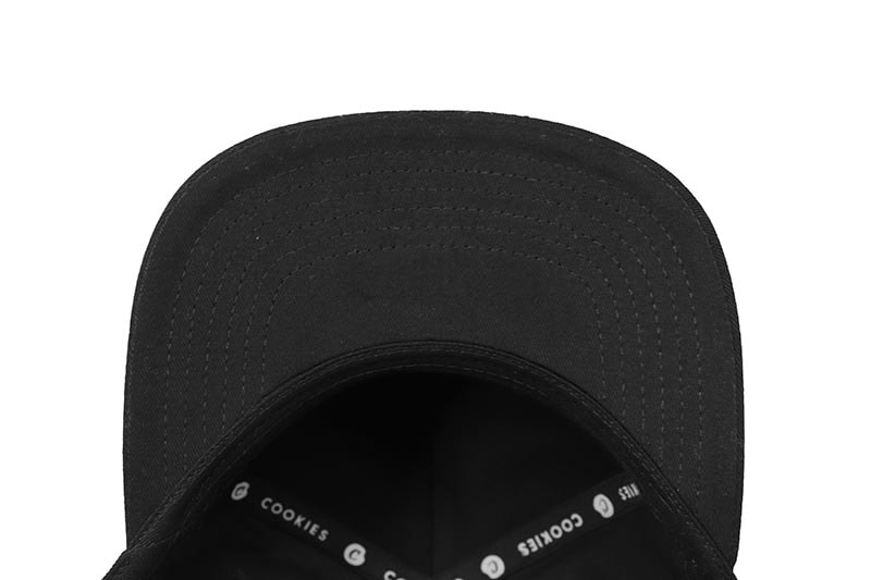 COOKIES WORLD ON FIRE 5 PANEL SNAPBACK HAT (BLACK) CM253XSH07