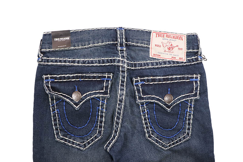 TRUE RELIGION RICKY FLAP SUPER T 34 INCH (109735:RIFF GRUNGE DARK