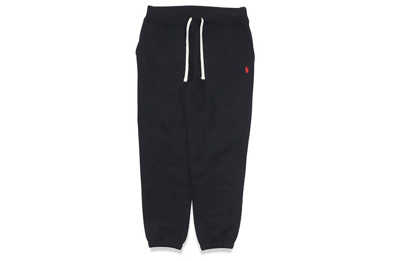 POLO RALPH LAUREN JOGGER FLEECE SWEAT PANT (710793939001:BLACK)