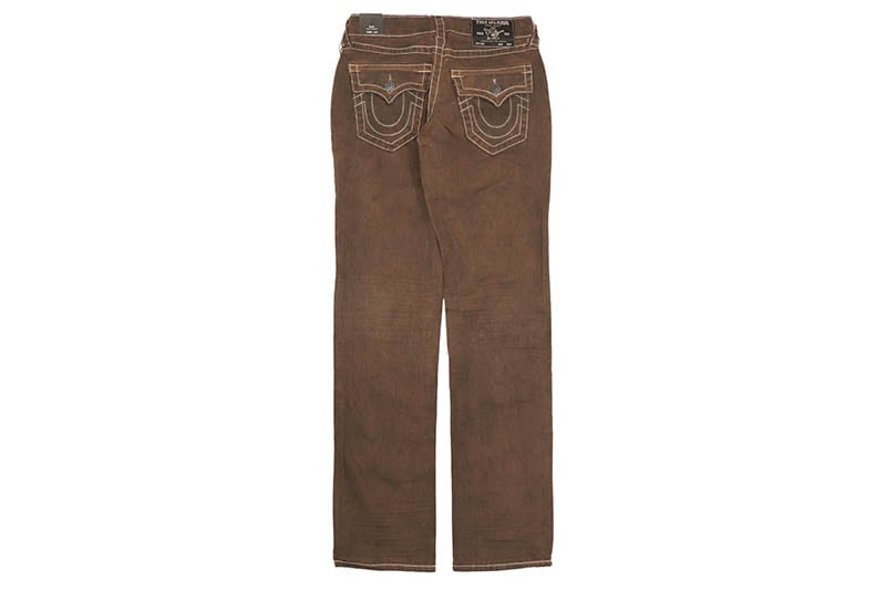 TRUE RELIGION RICKY BIG T OVERDYED STRAIGHT JEAN 34” (109577