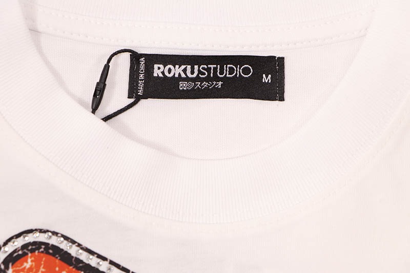 ROKU STUDIO FALLEN DREAMS BOXY TEE (RK1481952:WHITE)