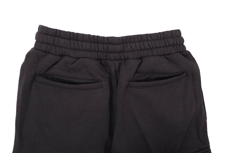 KILOGRAM SWEAT CARGO SHORTS (KG8211:BLACK)