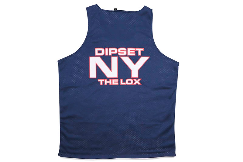 DIPLOMATS EMPIRE DIPSET x THE LOX NY BASKET JERSEY (WHITE/NAVY) Brand,AF,DIPLOMATS EMPIRE