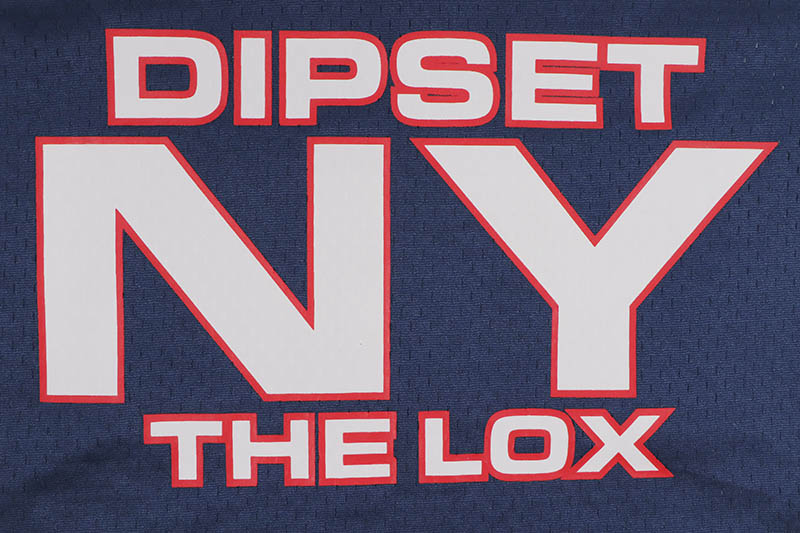 DIPLOMATS EMPIRE DIPSET x THE LOX NY BASKET JERSEY (WHITE/NAVY