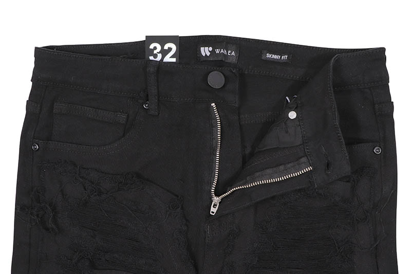 WAIMEA RIPPED SKINNY FIT PANT (M5839T:JET BLACK) | すべての商品 