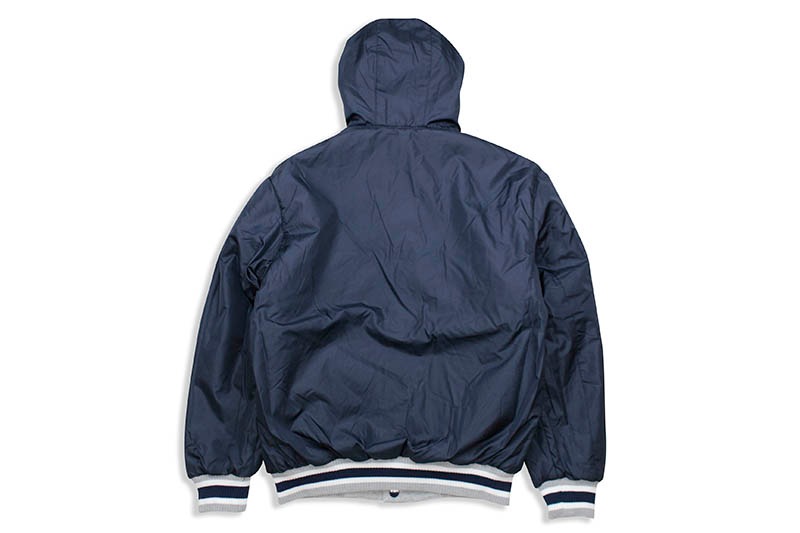 JH Design NEW YORK YANKEES REVERSIBLE FLEECE AND FAUX LEATHER