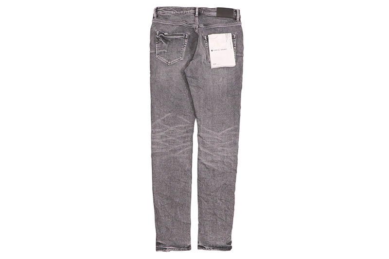 PURPLE BRAND LOW RISE SKINNY JEAN (P001-VSMG124:VINTAGE SLATE MID GREY)