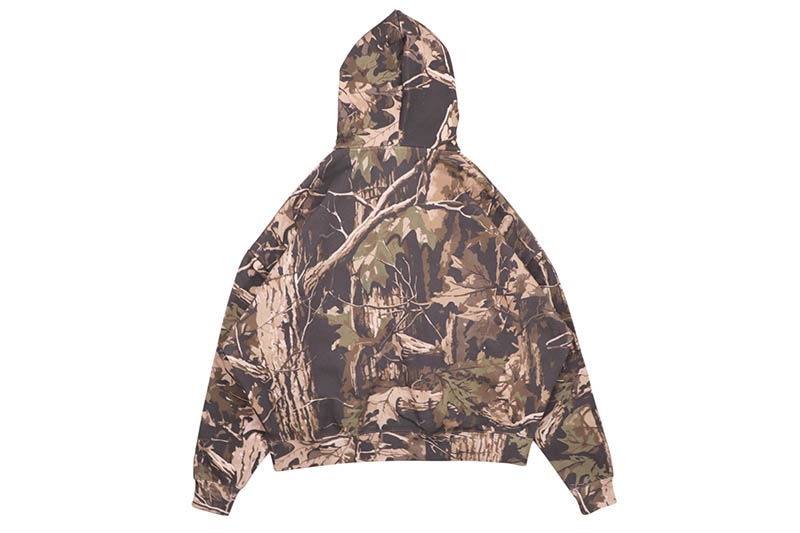 PRO CLUB HEAVYWIDE FLEECE PULLOVER HOODIE (TREE CAMO) 54PC0101