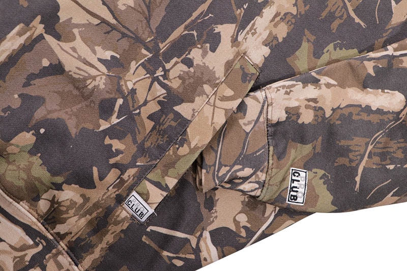 PRO CLUB HEAVYWIDE FLEECE PULLOVER HOODIE (TREE CAMO) 54PC0101