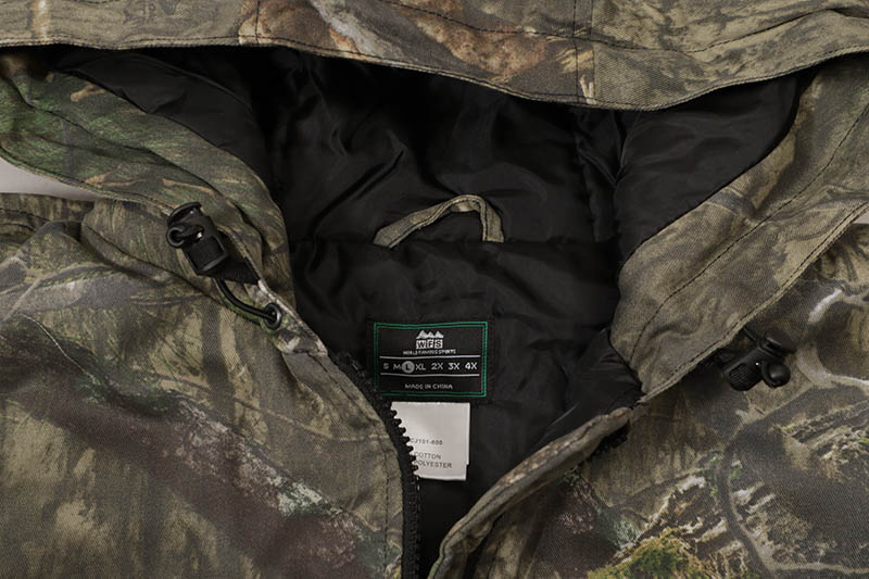 WORLD FAMOUS SPORTS COTTON INSULATED HOODED JACKET (MCJ101-600:MOSSY OAK COUNTRY DNA)