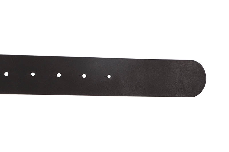 TRUE RELIGION HORSESHOE BUCKLE BELT (TRMBUK001:BLACK)