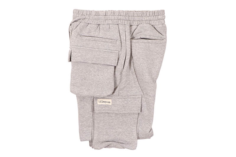 KILOGRAM SWEAT CARGO SHORTS (KG8215:HEATHER GREY)