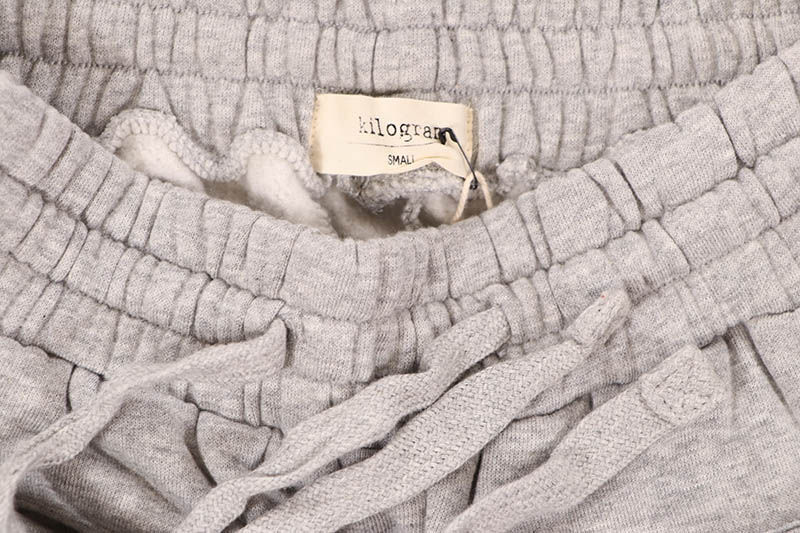 KILOGRAM SWEAT CARGO SHORTS (KG8215:HEATHER GREY)