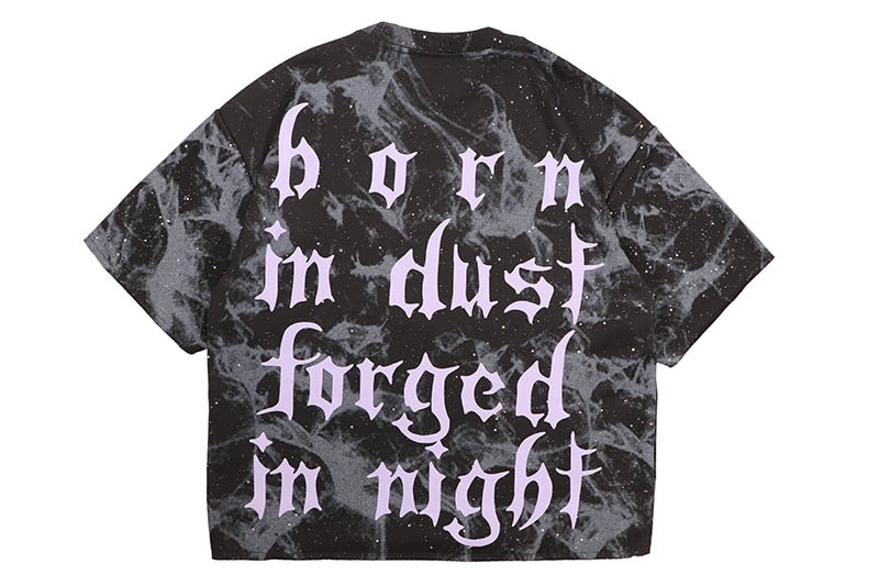 BKYS THUNDER RIDE FRENCH TERRY CROPPED TEE (T1469:BLACK)