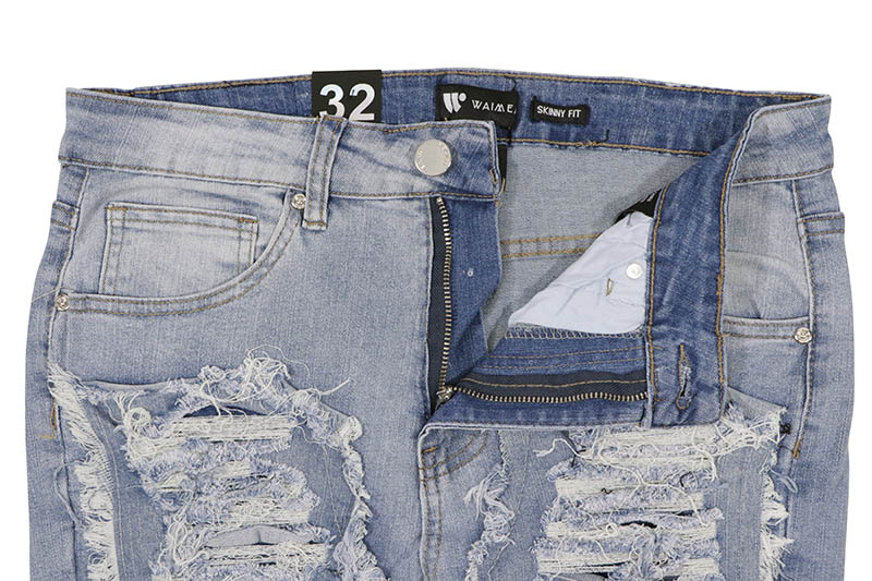 WAIMEA RIPPED SKINNY FIT PANT (M5839D:BLUE WASH) | すべての商品