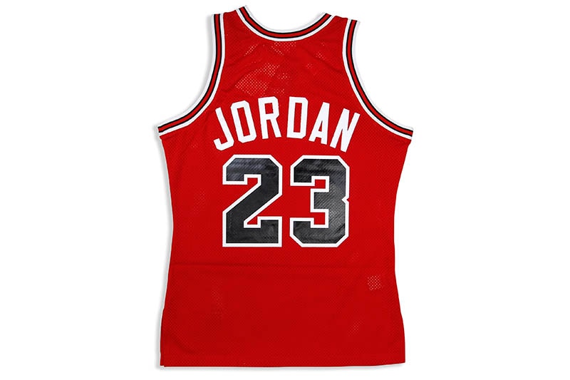 MITCHELL & NESS AUTHENTIC JERSEY (CHICAGO BULLS/ROAD/1987-88:MICHAEL JORDAN #23) AJY4CP19025