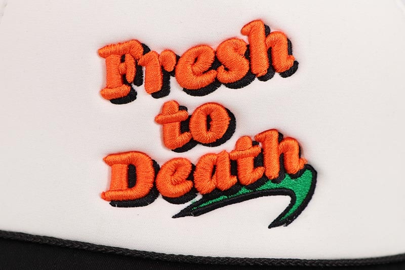 CLASSIC MATERIAL NY FRESH TO DEATH TRUCKER (BLACK)