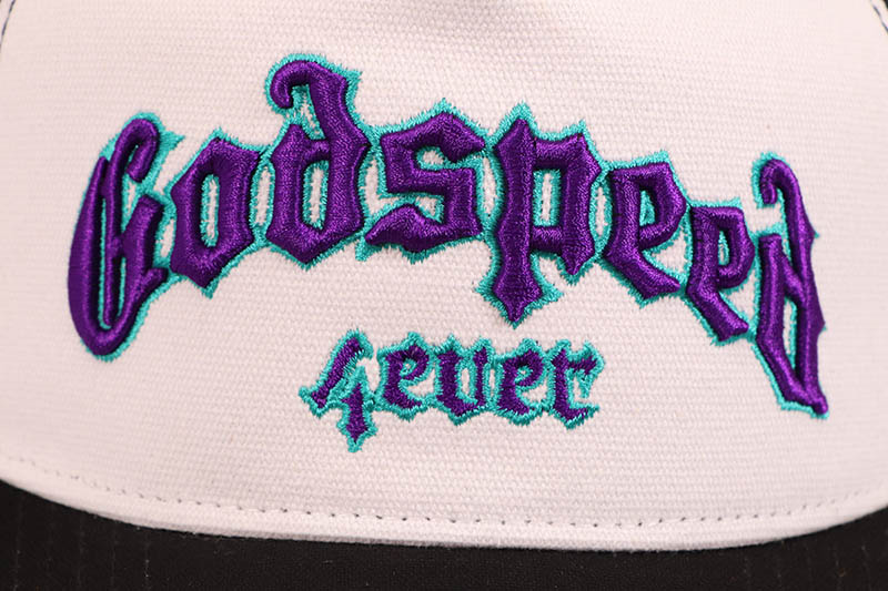 GODSPEED GS FOREVER TRUCKER HAT (TEAL/PURPLE)