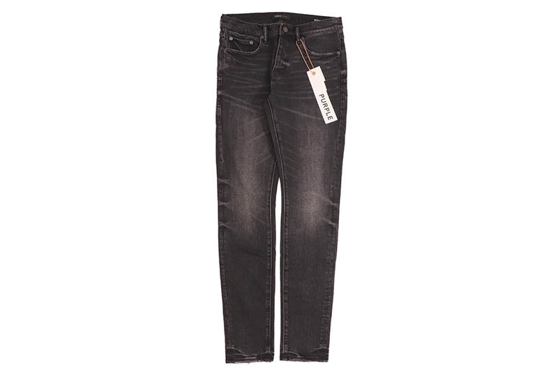 PURPLE BRAND LOW RISE SKINNY JEAN (P001-SHGA125:HIGHGATE BLACK)