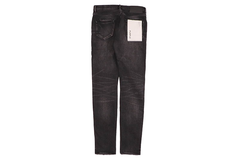 PURPLE BRAND LOW RISE SKINNY JEAN (P001-SHGA125:HIGHGATE BLACK)
